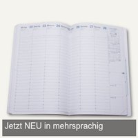 H24/24 Terminkalender-Einlage - 16 x 24 cm - 1 Woche / 2 Seiten