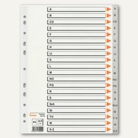 Kunststoff-Buchstagen-Register