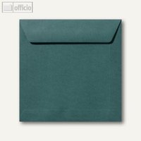 Farbige Briefumschläge 190 x 190 mm nassklebend ohne Fenster dunkelgrün 500 St.