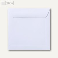 Briefumschläge 220 x 220 mm nassklebend ohne Fenster weiß 500St.