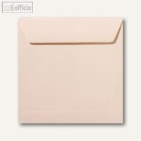 Farbige Briefumschläge 220 x 220 mm nassklebend ohne Fenster aprikose 500St.