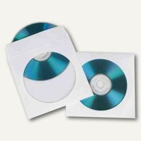 CD-/DVD Papiertasche mit Sichtfenster