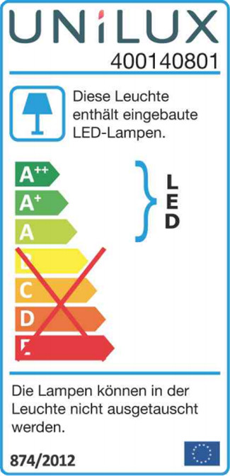 unilux LED-Tischleuchte MAMBO LED 2.0, 7W, 30-80 cm, metallgrau, 400140847