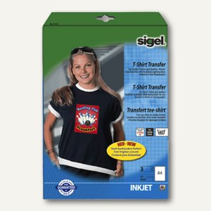 Sigel Transferfolie für dunkle T-Shirts, weiß, IP653