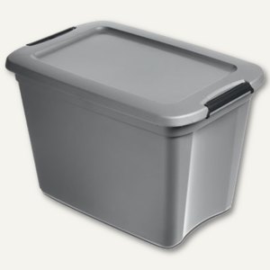 keeeper Aufbewahrungsbox "ronja", 27 Liter, 42 x 33 x 33 cm, grau,  1101112000000