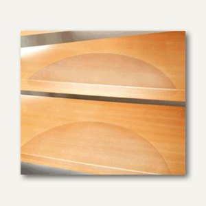 Floortex Stufenmatte, 22 x 64 cm, transparent, Polycarbonat, 1 Stück,  FC122264SSPT, - Bürobedarf bei officio.de