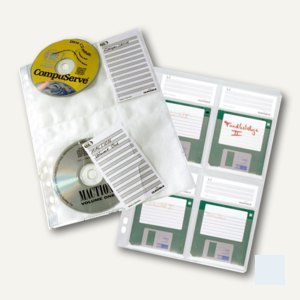 Durable CD-Hülle DIN A4, für 4 CDs/DVDs, 5222-19