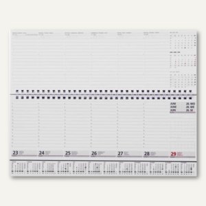 officio Tisch-Querkalender - 29.7 x 10.5 cm, 1 Woche/2 Seiten