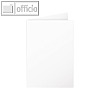 Clairefontaine Doppelkarten, DIN C6, 210 g/m², weiß, 25 Stück, 2316C