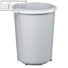 Abfallbehälter DURABIN 40 Liter, rund, lebensmittelecht, grau, 6 Stück