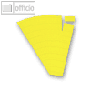 Ultradex Steckkarten für Planrecord Tafeln, 4 cm, zitrone, 90er Pack, 140415