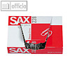 SAX Briefklammern, 30 mm, verzinkt, 100 Stück, I233, 1-233-00