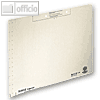 LEITZ Einlegeblatt, 323 x 224 mm, 260 g/m², chamois, 100 Stück, 2178-00-11