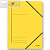 LEITZ Eckspanner DIN A4, Karton 450 g/qm, für 250 Blatt, gelb, 3980-00-15