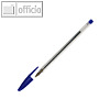 BIC Kugelschreiber Cristal, Strichstärke M, blau, 8373609