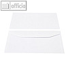 Kuvertierhüllen, 114 x 235 mm, Nassklebung, weiß, offset, 1.000 St., 2504402