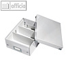 Organisationsbox Click & Store WOW, 285 x 220 x 100 mm, Karton/PP, weiß