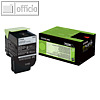 Lexmark Rückgabe-Tonerkassette 702K, ca. 1.000 Seiten, schwarz, 70C20K0