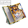 Tarifold Tischsichttafelsystem Metall, DIN A4, 10 Tafeln, lichtgrau, 434109