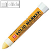 SAKURA Industriemarker "Solid Marker Extreme", Strichfarbe: gelb, XSC-T3