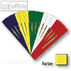 officio Heftstreifen DIN A4 PP, lang 45 x 310 mm, gelb, 100er-Pack