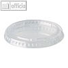 Deckel für Portionsbecher "pure", rund, (Ø)6.2 cm, PLA, transparent, 500 Stück