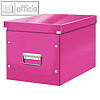Ablagebox Click & Store WOW Cube, Größe L / 32 x 32 x 31 cm, pink, 6108-00-23
