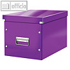 Ablagebox Click & Store WOW Cube, Größe L / 32 x 32 x 31 cm, violett, 6108-00-62