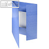 FolderSys Eckspanner-Sammelbox A4, 450 g/qm, Karton, blau, 10 Stück,10014-40-010