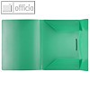 FolderSys Eckspanner-Sammelbox A4, PP, grün, 10 Stück, 10015-50-010