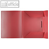 FolderSys Eckspanner-Sammelbox A4, PP, rot, 10 Stück, 10015-80-010