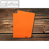 Ordnungsmappen, 220 x 310 mm, 120g/m², Karton/chlorfrei, orange, 100 Stück