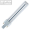 Osram Kompaktleuchtstofflampe DULUX S, G23, 11 W, matt, 006017